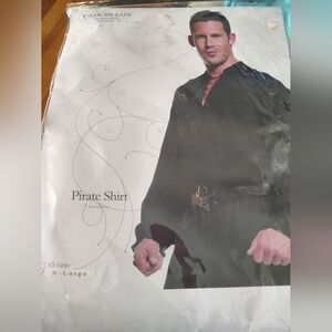 Underwraps Black Pirate Shirt